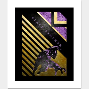 T. Black Panther Posters and Art